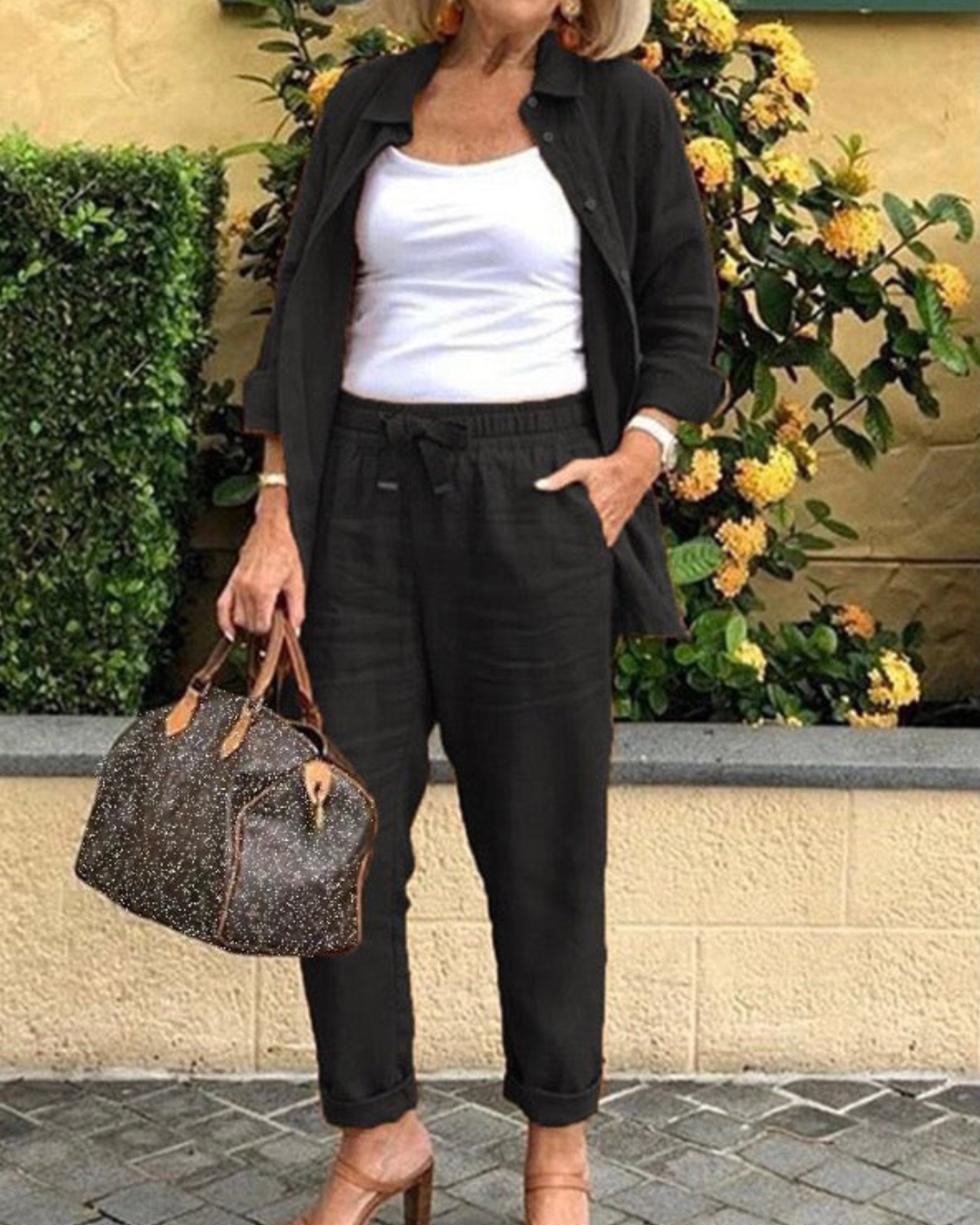 Conjunto con Botón Isabele