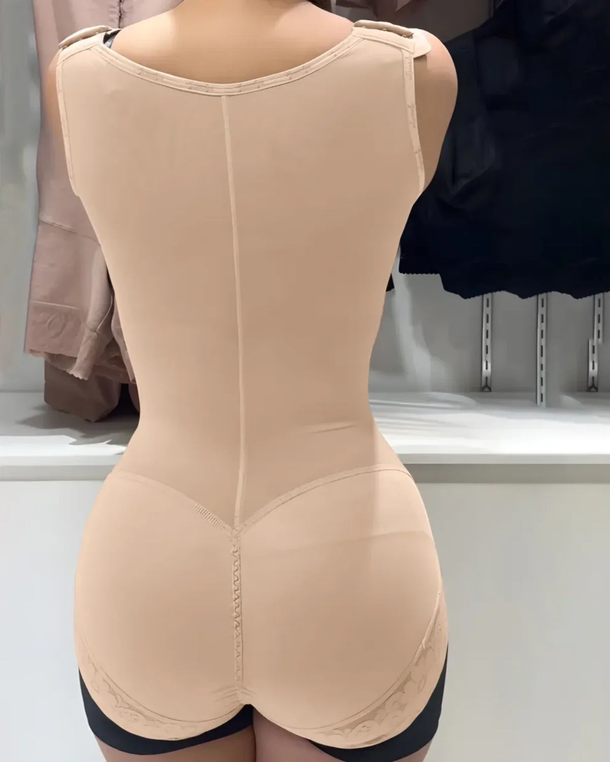 Bodysuit Shapewear Button Down