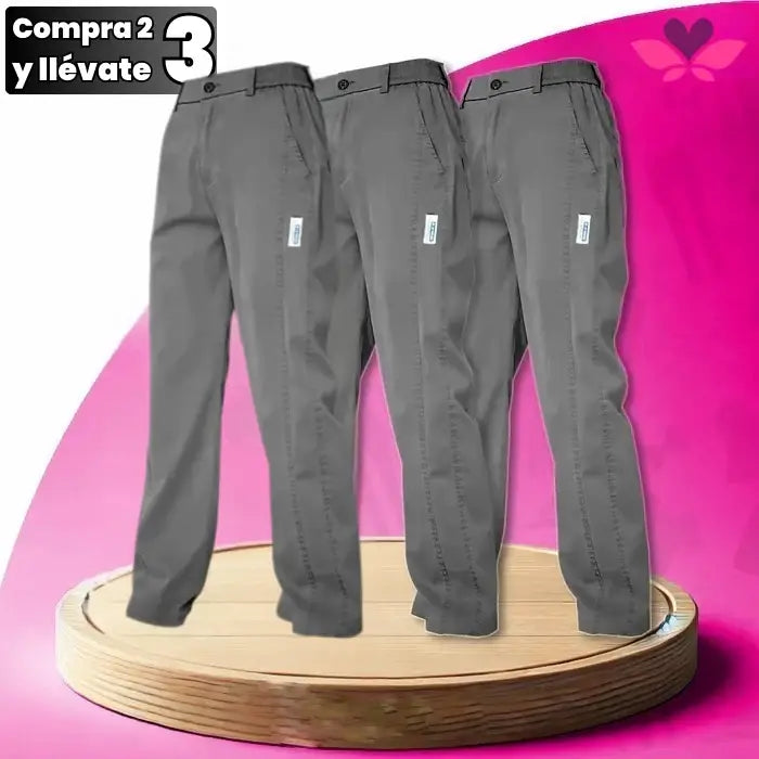 [Paga 2, Llévate 3] Pantalones Aurora de Seda y Poliéster Fría