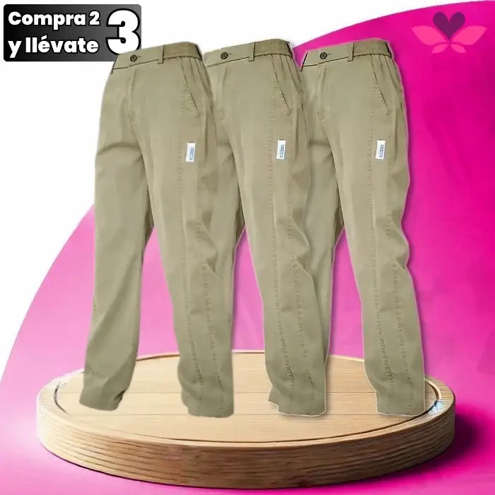 [Paga 2, Llévate 3] Pantalones Aurora de Seda y Poliéster Fría