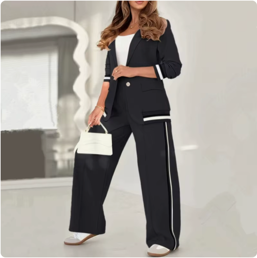 Conjunto de Chaqueta y Pantalón Luiza