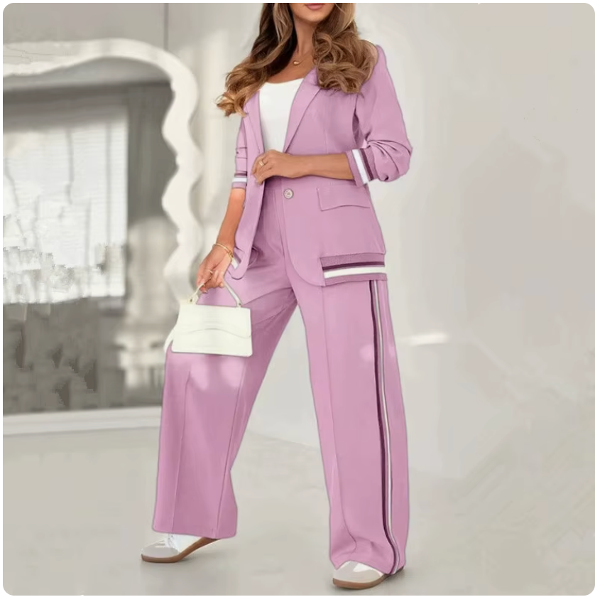 Conjunto de Chaqueta y Pantalón Luiza