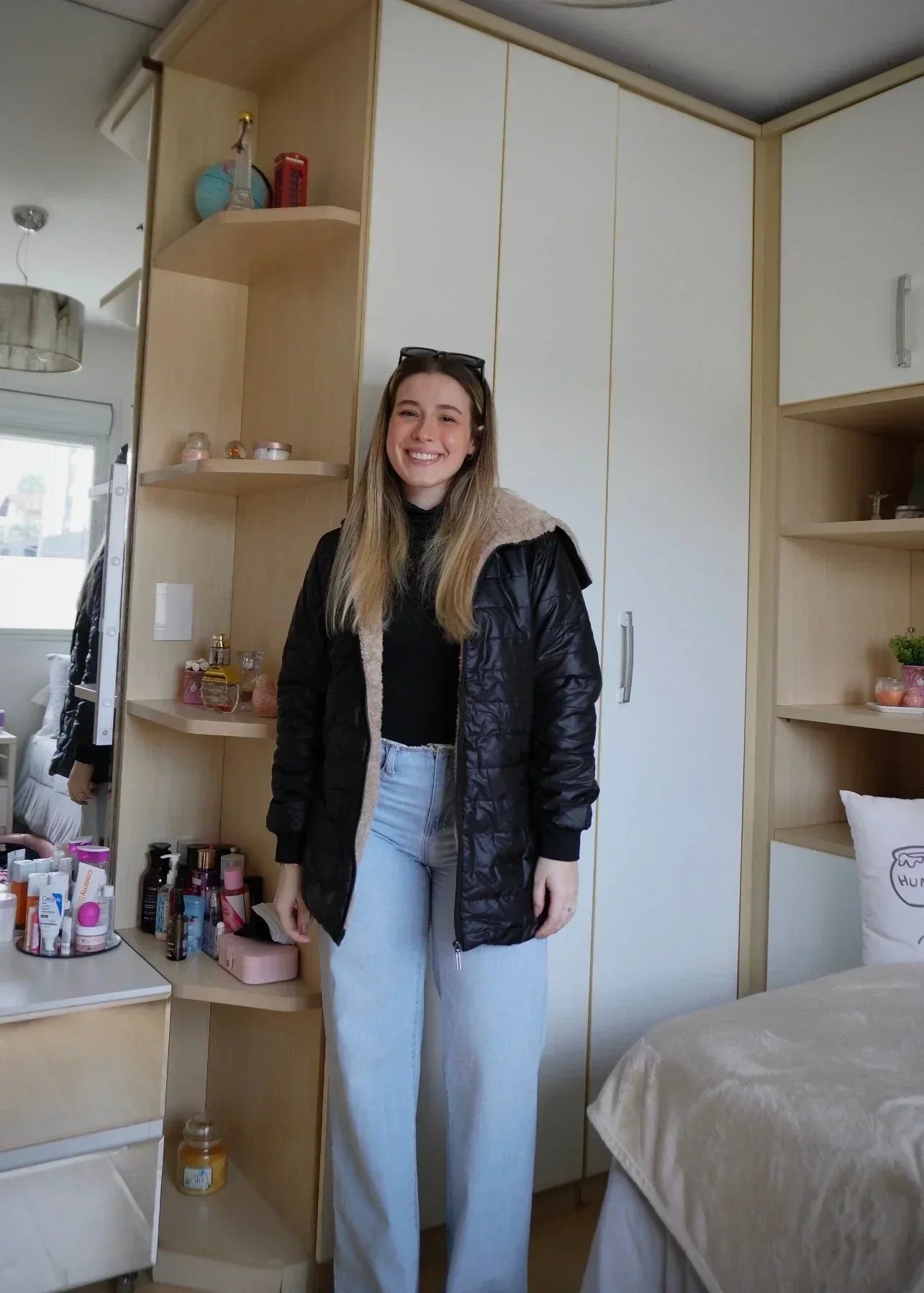 Chaqueta Femenina de Peluche