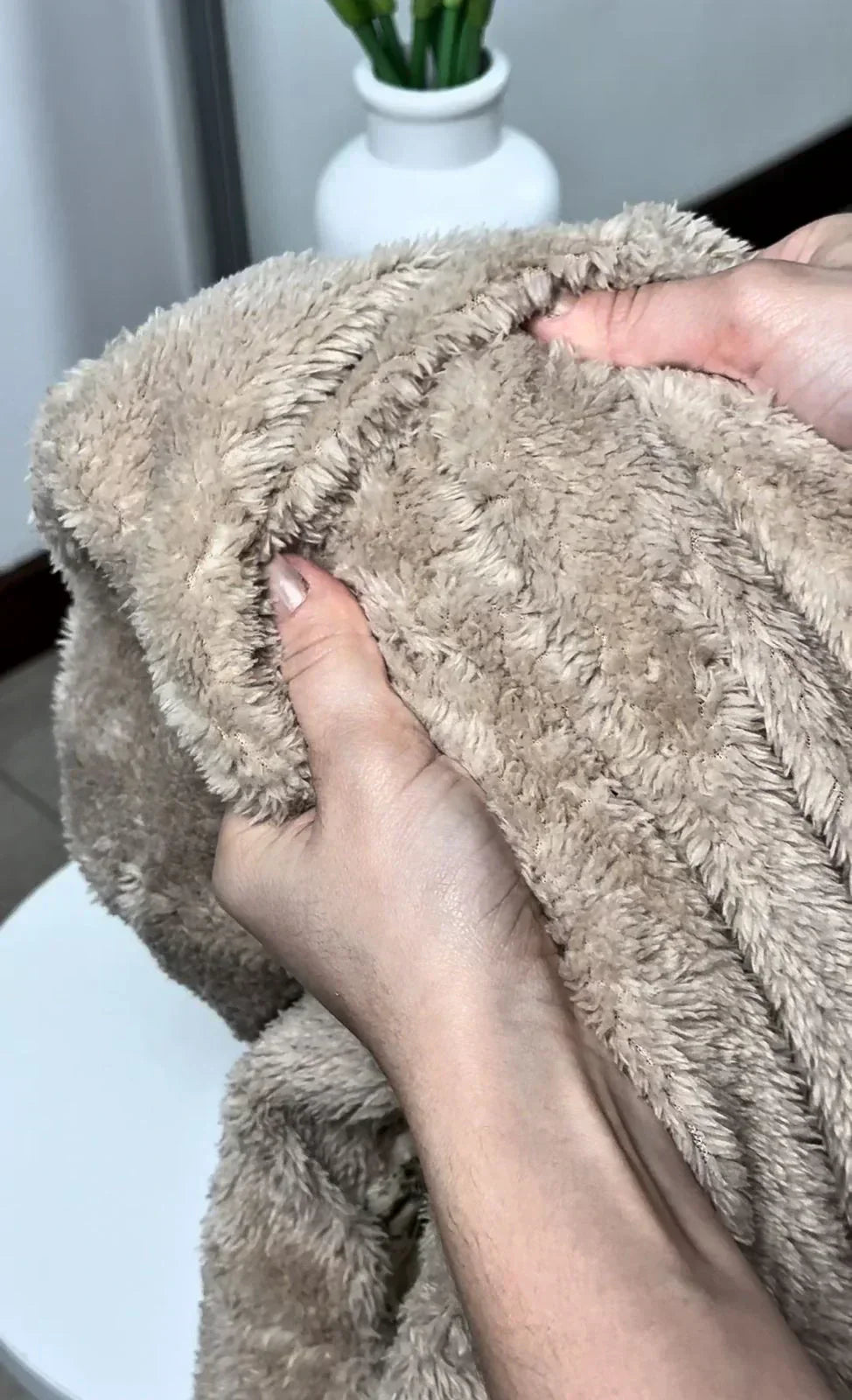 Chaqueta Femenina de Peluche